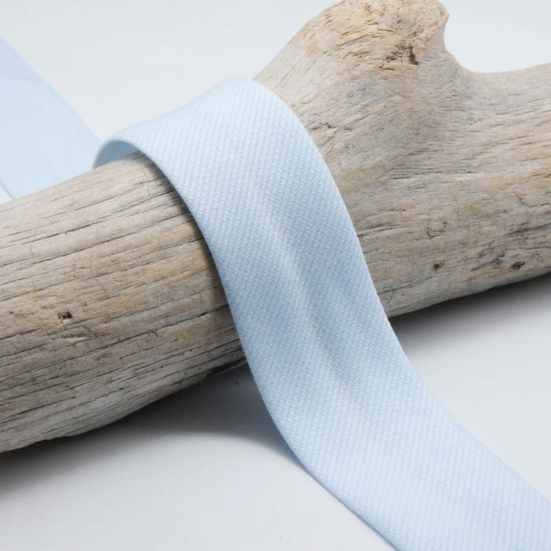 30mm Solid Sky Blue Bias Tape - Maison Klem